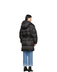 Женский черный пуховик от Ienki Ienki