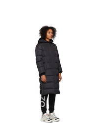 Женский черный пуховик от Kenzo