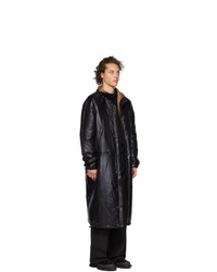 Мужской черный пуховик от Kassl Editions