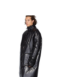 Мужской черный пуховик от Kassl Editions