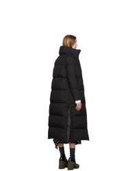 Женский черный пуховик от Herno