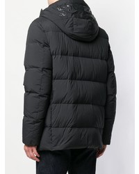 Мужской черный пуховик от Woolrich