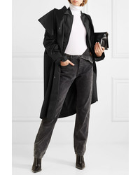 Женский черный пуховик от Off-White