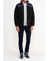 Мужской черный пуховик от D-struct