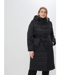 Женский черный пуховик от De Marse