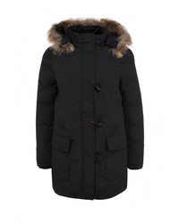 Женский черный пуховик от Design