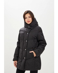 Женский черный пуховик от Dixi-Coat