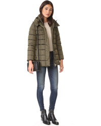 Женский черный пуховик от ADD