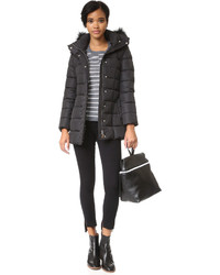 Женский черный пуховик от ADD