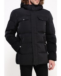 Мужской черный пуховик от EA7