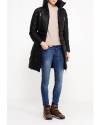 Женский черный пуховик от Ellesse