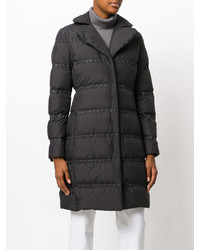 Женский черный пуховик от Salvatore Ferragamo