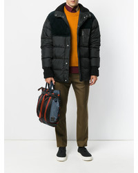 Мужской черный пуховик от Marni