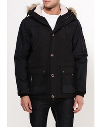 Мужской черный пуховик от FIVE seasons