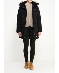 Женский черный пуховик от FIVE seasons