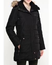 Женский черный пуховик от FIVE seasons