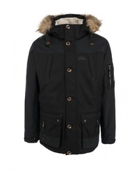 Мужской черный пуховик от FIVE seasons