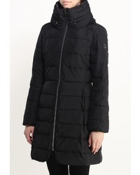 Женский черный пуховик от Fontana 2.0