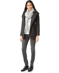 Женский черный пуховик от Belstaff