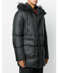 Мужской черный пуховик от Baldinini