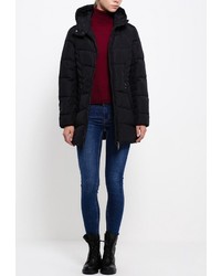 Женский черный пуховик от Geox