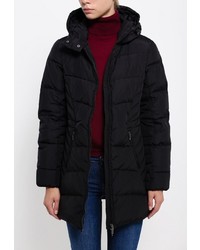 Женский черный пуховик от Geox