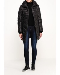 Женский черный пуховик от Grishko