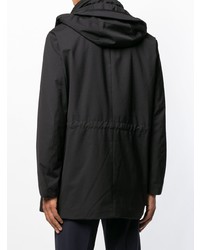 Мужской черный пуховик от Emporio Armani