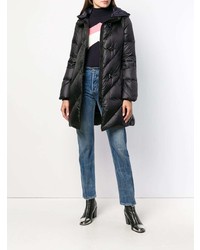 Женский черный пуховик от Fay