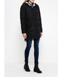 Женский черный пуховик от Ichi