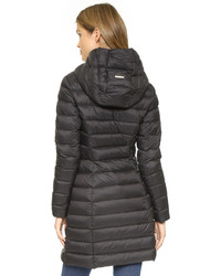 Женский черный пуховик от Soia & Kyo