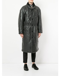 Мужской черный пуховик от Issey Miyake Vintage