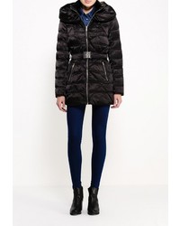 Женский черный пуховик от Morgan