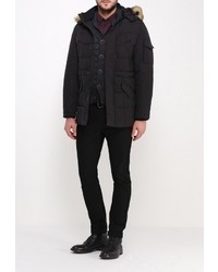 Мужской черный пуховик от Mythic