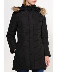 Женский черный пуховик от Naf Naf