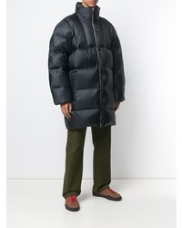 Мужской черный пуховик от Acne Studios