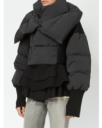 Женский черный пуховик от Undercover