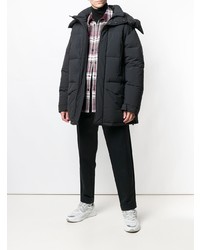 Мужской черный пуховик от Aspesi