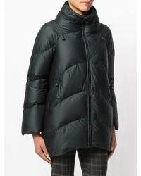 Женский черный пуховик от Ermanno Scervino