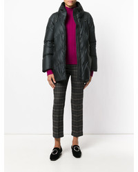 Женский черный пуховик от Ermanno Scervino
