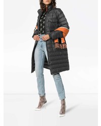 Женский черный пуховик от Ganni