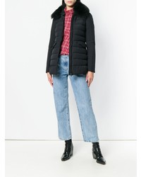 Женский черный пуховик от Peuterey