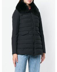 Женский черный пуховик от Peuterey