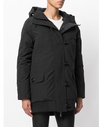 Женский черный пуховик от Canada Goose