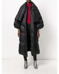 Женский черный пуховик от Maison Margiela