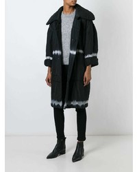 Женский черный пуховик от Issey Miyake Vintage