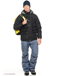 Мужской черный пуховик от Quiksilver