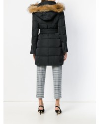 Женский черный пуховик от Cavalli Class