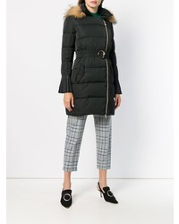 Женский черный пуховик от Cavalli Class