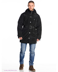 Мужской черный пуховик от Realto